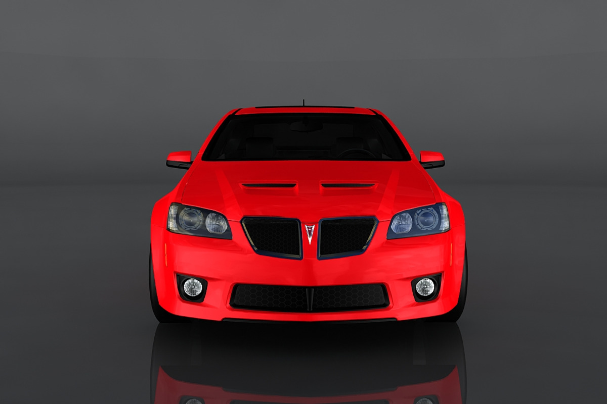 2009 Pontiac G8 GXP, a Cars & Vehicle 3D Model by valtriiu (Photo 2 of 12)