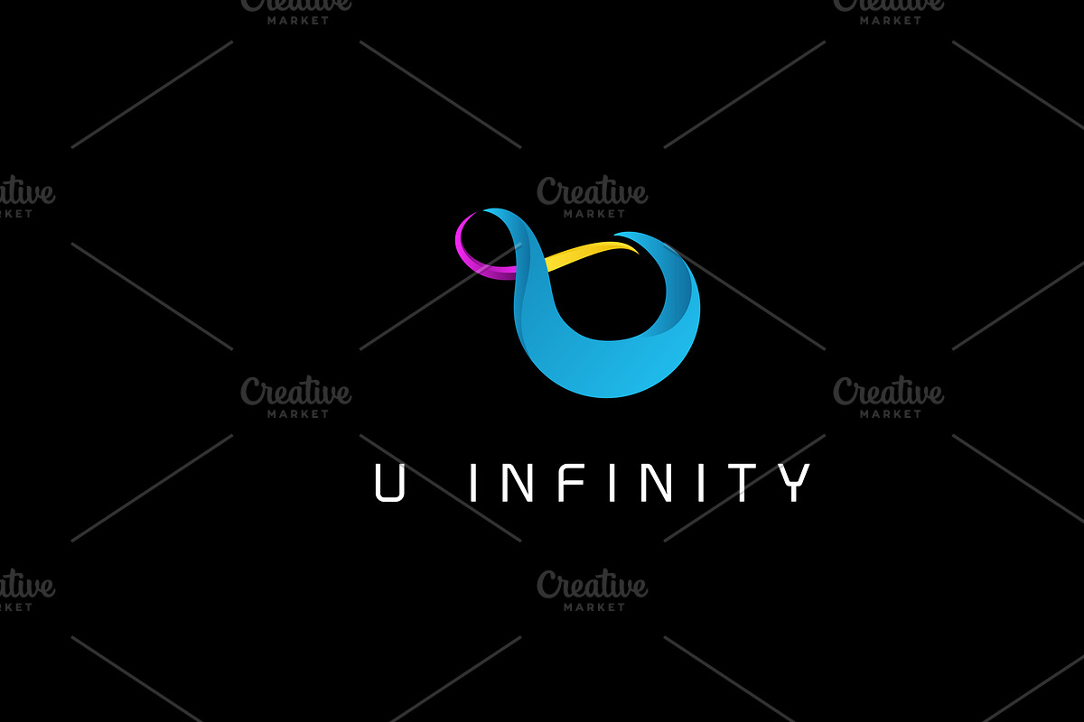 U infinity logo, a Branding & Logo Template by Piro Concept (Photo 3 of 4)