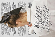 Ruban Soyeux Script & Sans Font Duo, a Handwritten Font by ana & yvy (Thumbnail 3 of 32)