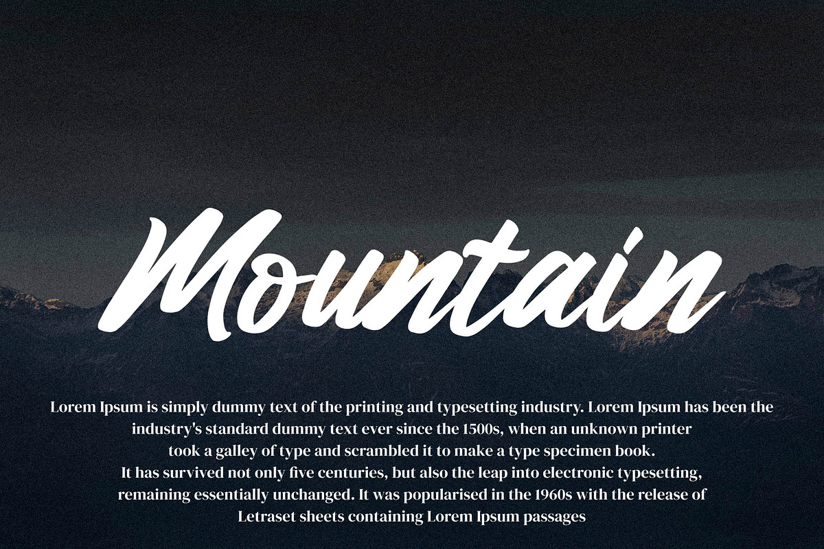 Rock Degun, a Handwritten Font by Integritype Studio (Photo 8 of 10)