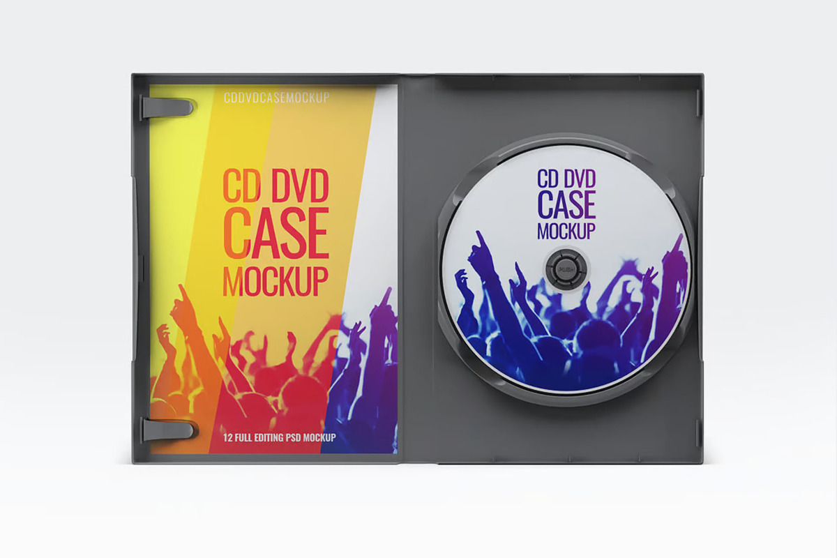 DVD Case Mock-Up, a Product Mockup by DesignRushMarket (Photo 5 of 8)
