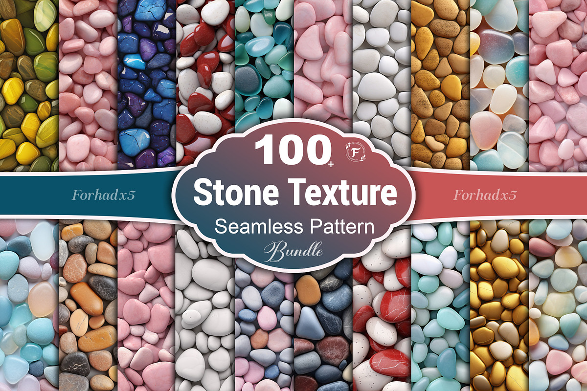 Stone Seamless Pattern, a Pattern Graphic by Forhadx5 (Photo 1 of 15)