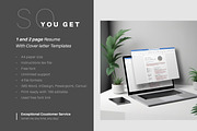Resume Template, ATS Resume, Canva, a Resume Template by Niofix (Thumbnail 6 of 7)