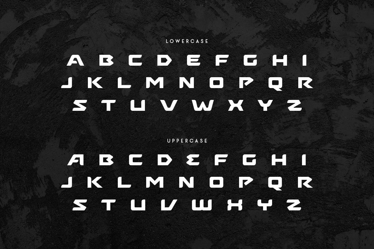 CRUSH - Racing Car Modern Font, a Sans Serif Font by Hamz Studio (Photo 4 of 8)