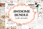 WHOLE SHOP BUNDLE 12500+, an Object Illustration by Kaya Fonts (Thumbnail 1 of 8)