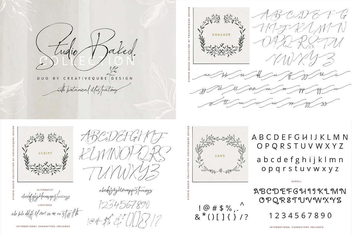 The Ultimate Font Bundle, a Sans Serif Font by Creativeqube Design (Photo 89 of 103)