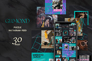 Gumond Puzzle Instagram Feed, a Social Media Template by Azruca (Thumbnail 1 of 6)