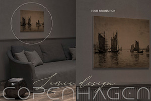 Copenhagen Frame Mockup Interior