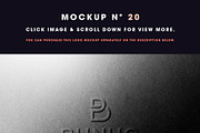 50 Logo Mockup Branding Bundle - V3, an Advertising Mockup by Asylab (Thumbnail 25 of 57)