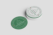Round Coaster Mockup, a Household Mockup by graphicsauce (Thumbnail 4 of 4)