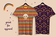 Spooky Rainbow Collection, a Pattern Graphic by Zim Varezhkin (Thumbnail 4 of 7)