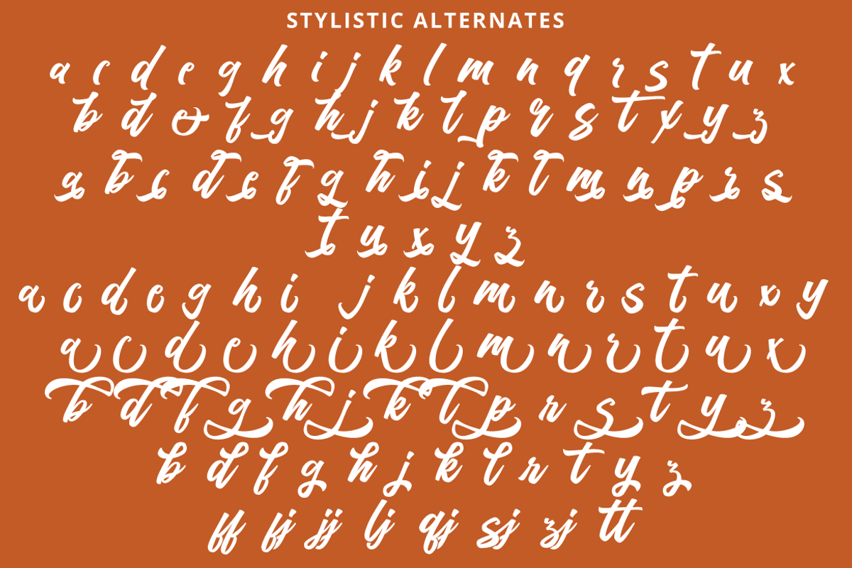 Artukge - Bold Script Logotype, a Script Font by tebaltipislab (Photo 14 of 15)