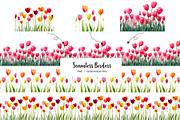 Watercolor Holland symbols clipart, an Object Illustration by Art and Funny (Thumbnail 5 of 6)