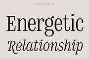 DT Augustina Slab 1 Subfamily, a Slab Serif Font by Deveze Type Foundry (Thumbnail 5 of 31)