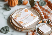 Autumn Zazzle Napkin Mockup Bundle, a Product Mockup by TatiMockup (Thumbnail 4 of 9)