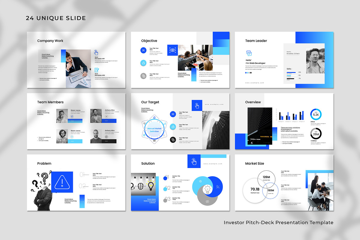 Investor Pitch-Deck Presentation Tem preview 7