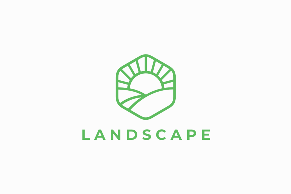 Landscape Logo template, a Branding & Logo Template by yopie (Photo 1 of 3)