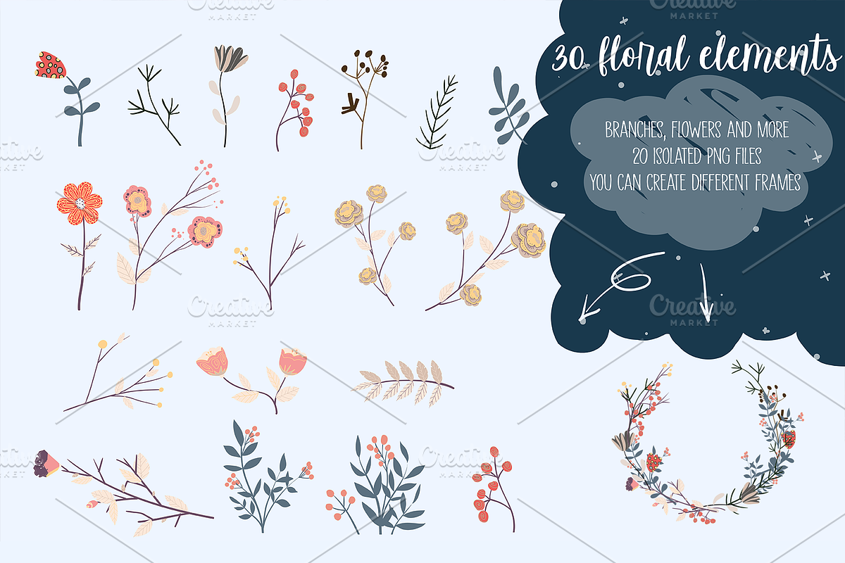Forest Friends Graphic Pack, an Animal Illustration by 2dvillShop (Photo 5 of 10)