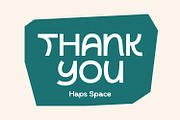 Aguilar - Playful Display, a Sans Serif Font by Haps Space (Thumbnail 9 of 14)