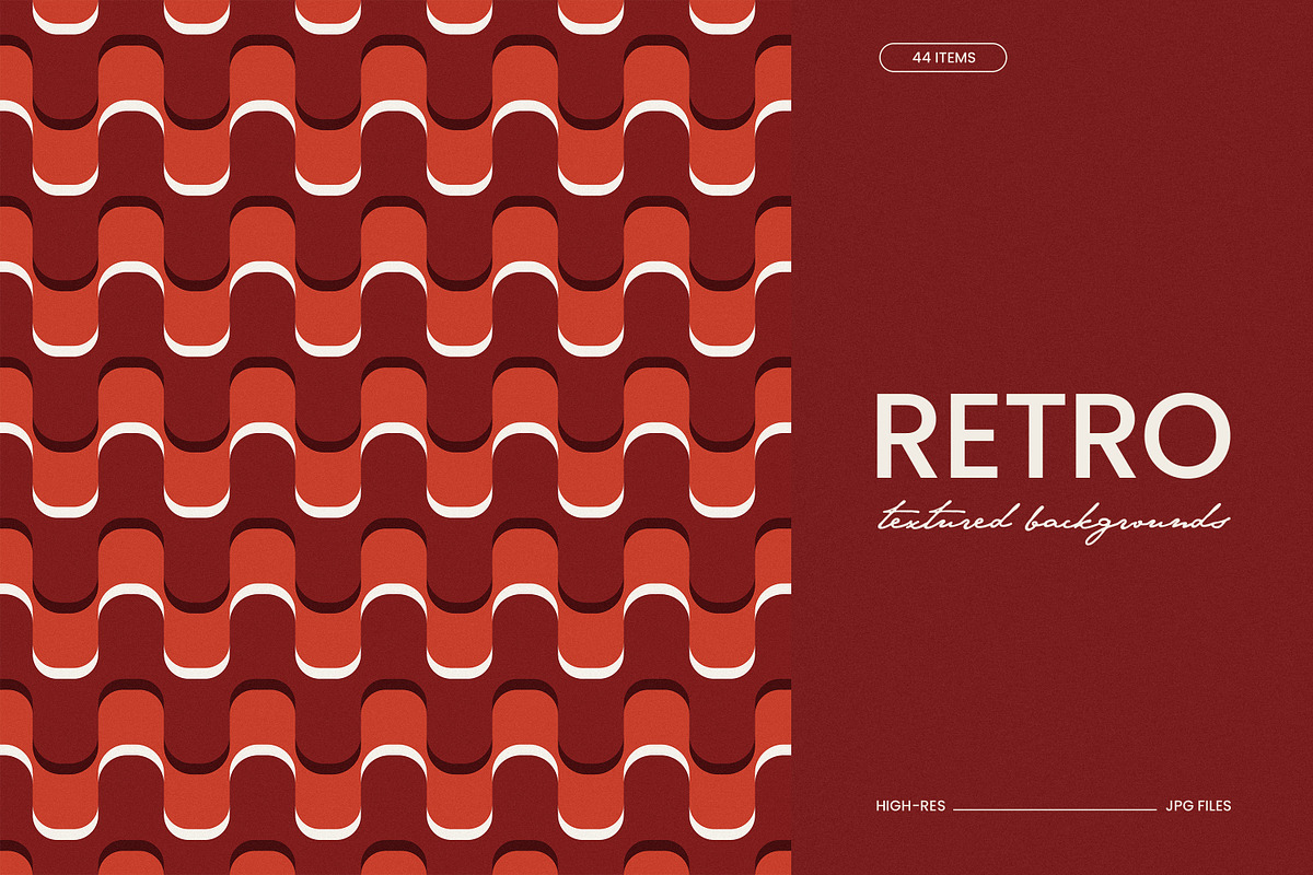 Retro Groovy Backgrounds, a Background Graphic by May Motif (Photo 16 of 20)