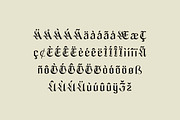 Blackthorne Blackletter Font, a Blackletter Font by UICreative (Thumbnail 4 of 13)