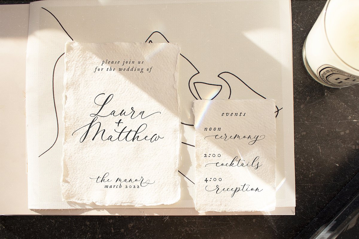 Alysar | Delicate Calligraphy Font, a Script Font by KA Designs (Photo 20 of 24)