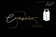 Anjel // Classy Signature Font, a Script Font by Masanis (Thumbnail 10 of 16)
