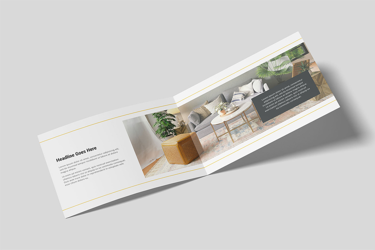 A4 Landscape Catalog Brochure Mockup, an Advertising Mockup by Compositing Studio (Photo 8 of 20)