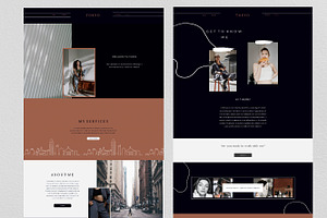 Website Template For Showit