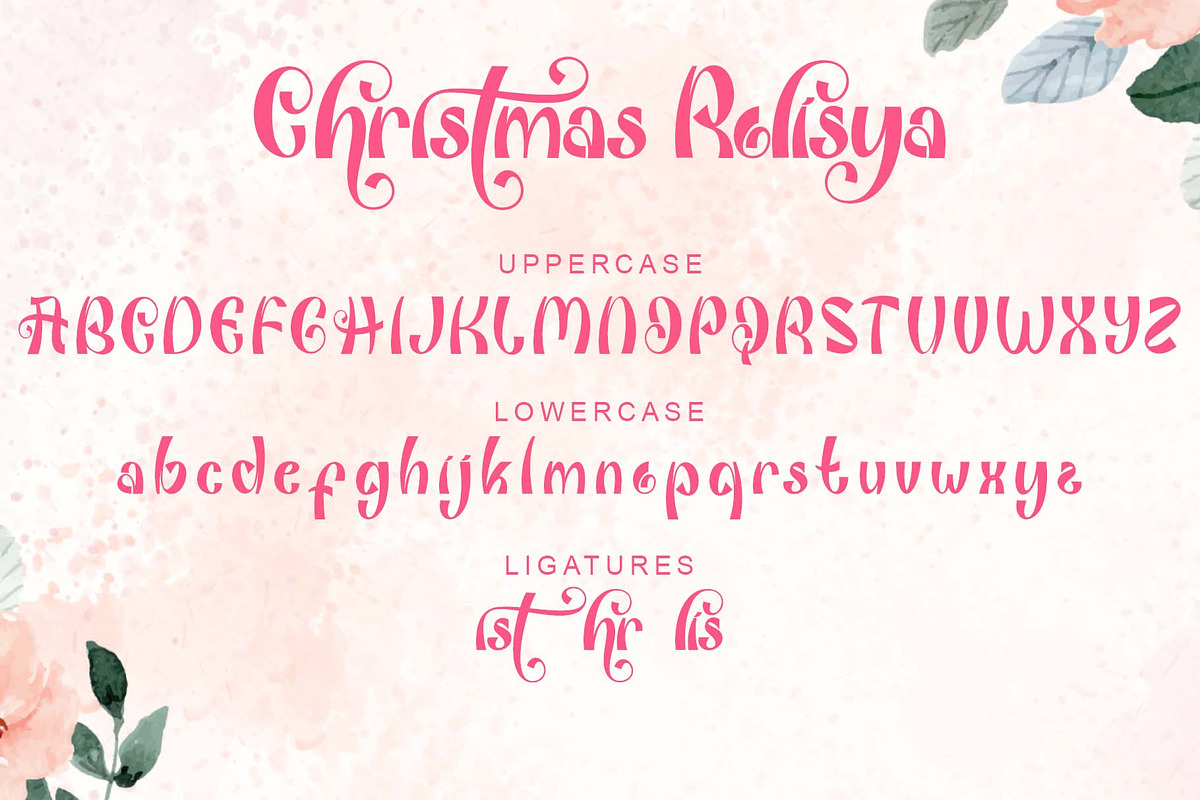 Christmas Rolisya, a Handwritten Font by Yoga Letter (Photo 7 of 8)