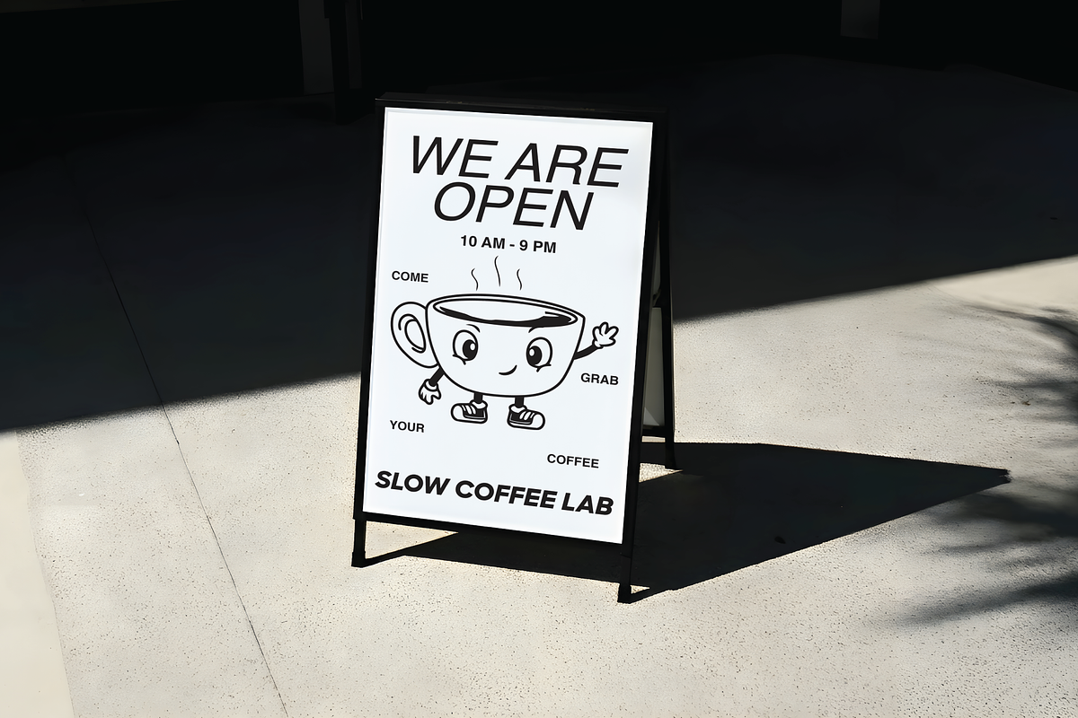 Outdoor Sign Mockup, a Mockup by Northink (Photo 1 of 3)