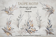 TAUPE MOTIF | frames & bouquets, an Illustration by NGliory (Thumbnail 2 of 7)
