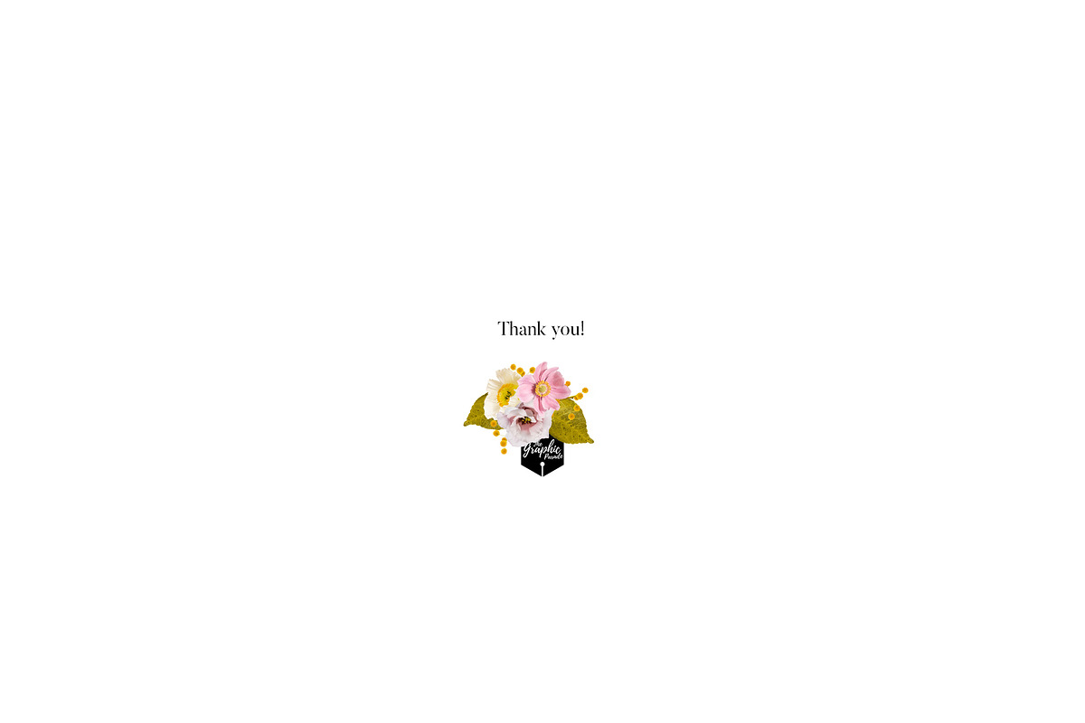 Isolated real flowers clipart set, an Object Graphic by The Graphic Parade (Photo 14 of 14)