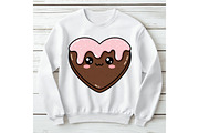 Groovy Valentine Clipart Bundle, an Illustration by SinaCreation (Thumbnail 3 of 11)