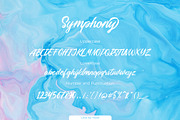 Symphony Script Font, a Script Font by adinuritype (Thumbnail 7 of 7)
