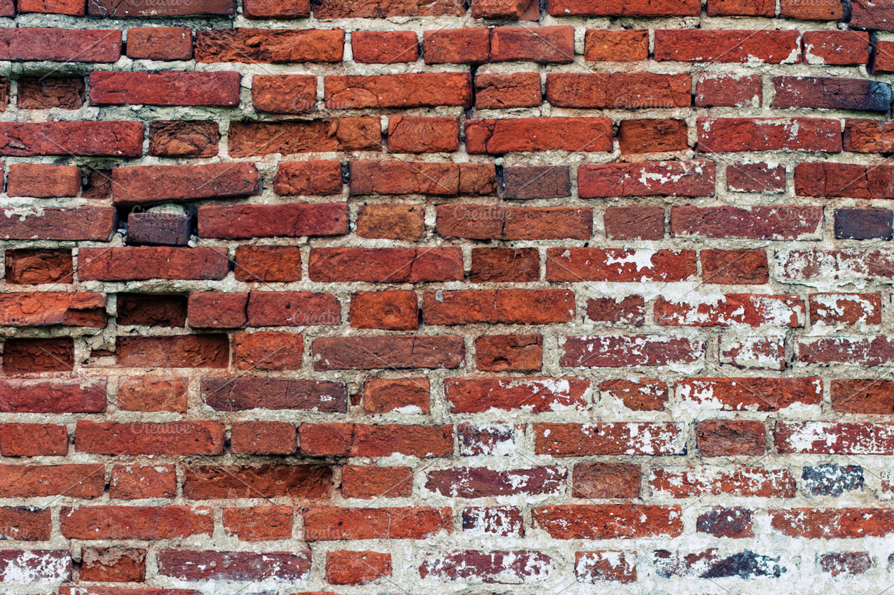 Red Brick Wall Background, a Background Photo by pashabo
