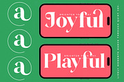 Glory Sugar Modern Serif Display, a Serif Font by timelesstype.co (Thumbnail 2 of 20)
