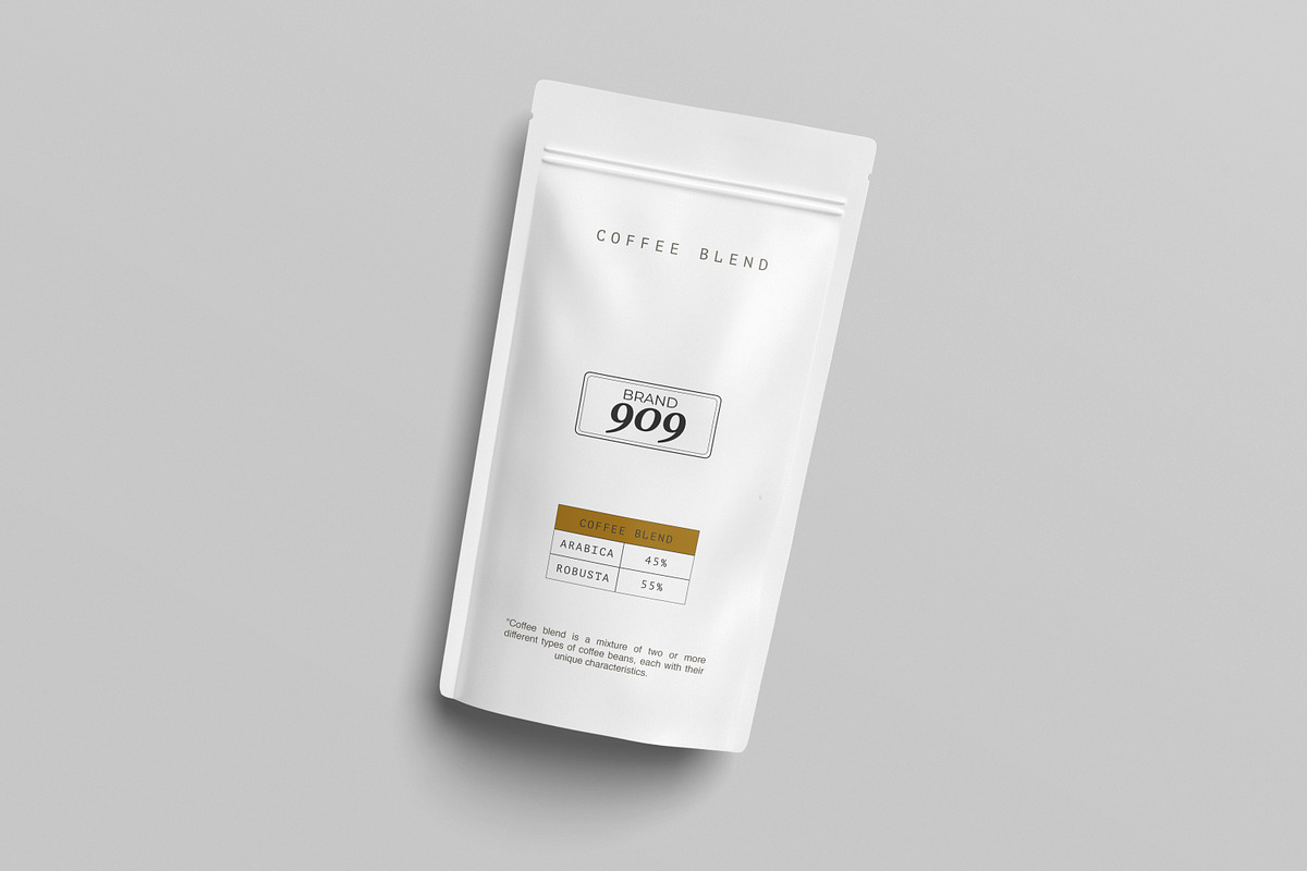 Standing Pouch Mockup, a Packaging Mockup by rahmatmoscae (Photo 11 of 11)