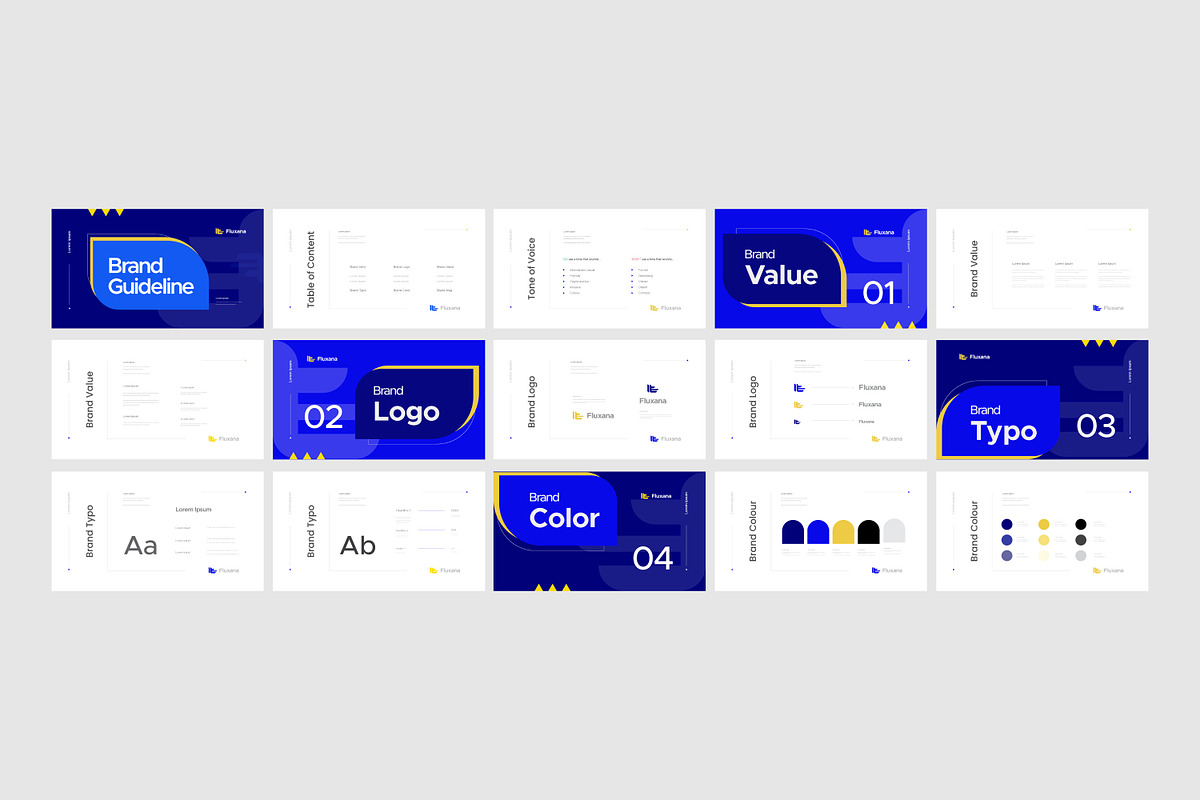 Brand identity design template, a Branding & Logo Template by thedesignsource
