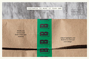 Paper Bag with Sticker Mockup, a Packaging Mockup by mockstar (Thumbnail 5 of 8)
