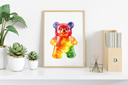 Watercolor Sweet Treats Clipart, an Illustration by Canvas Craft (Thumbnail 6 of 7)