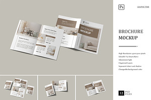 Bifold Brochure Mockup