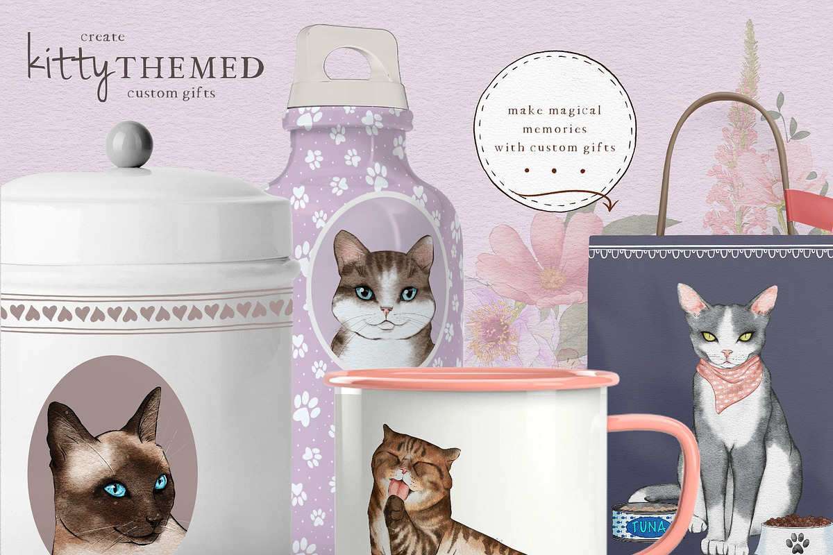 Pet Illustrations Patterns & Borders, a Graphic by Pretty Little Lines (Photo 22 of 29)
