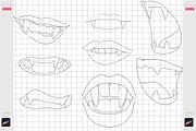 Procreate Gothic Anime Feature Brush, a Brush Add-On by ArtPrintBabe (Thumbnail 8 of 16)