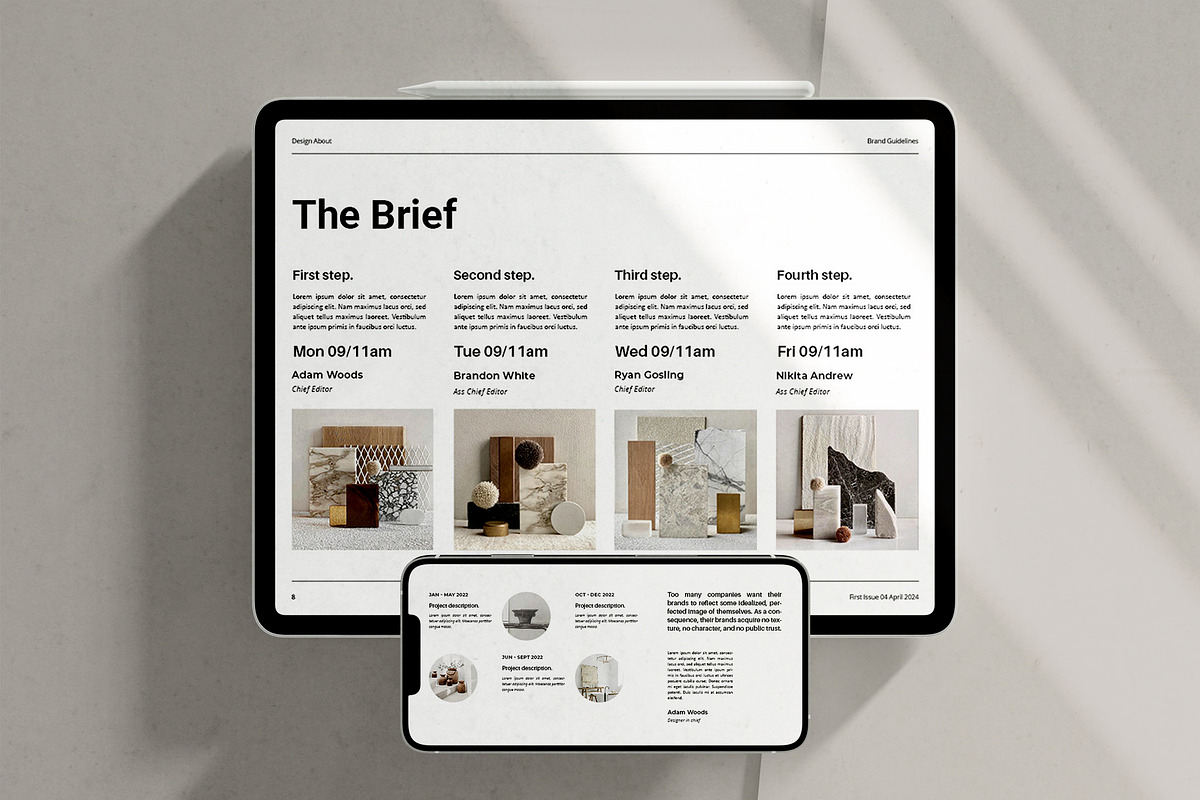 NAMA | Brand Guidelines, a Brochure Template by Analogi Studio (Photo 9 of 20)