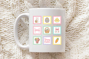 Easter Postage Stamp Sublimation, an Illustration by Libby Wishes (Thumbnail 6 of 6)