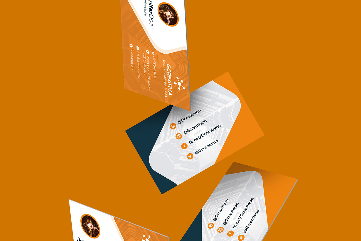 Business Card Minimal, a Business Card Template by DesignsStore (Photo 4 of 4)