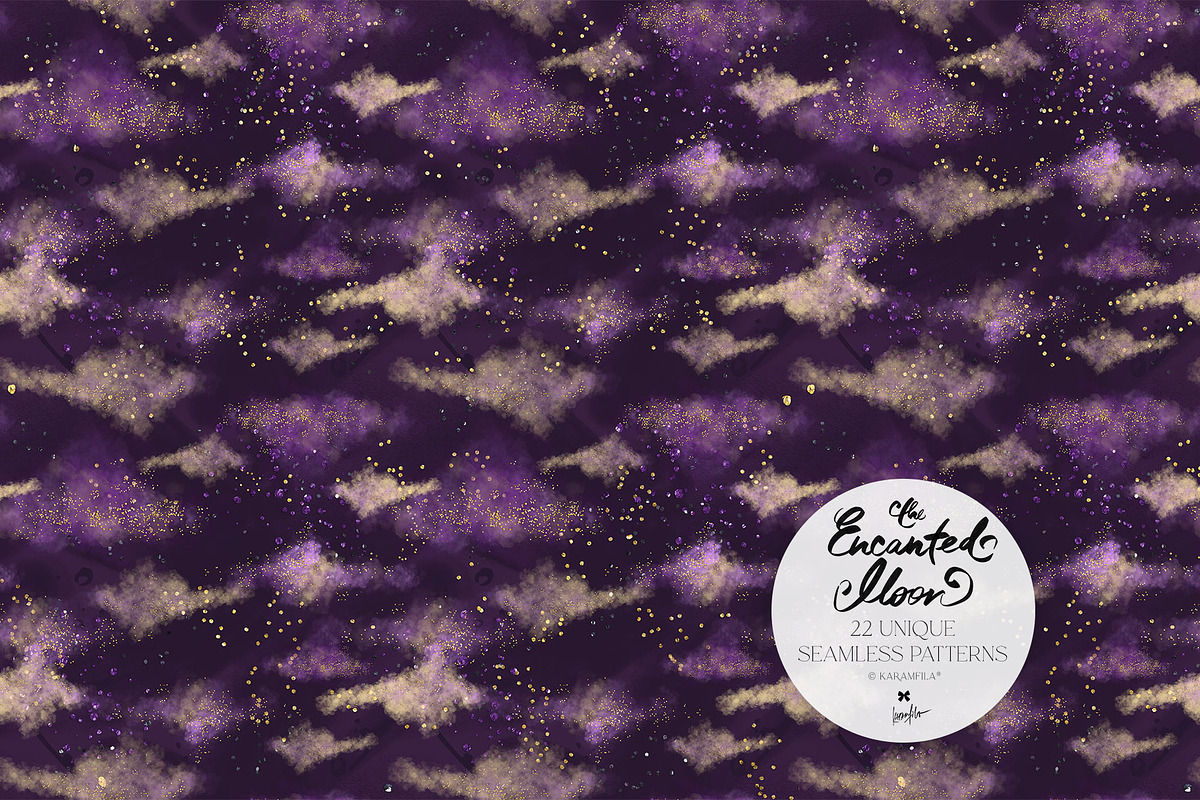 Halloween Gothic Woodland Patterns, a Pattern Graphic by KaramfilaS (Photo 24 of 28)