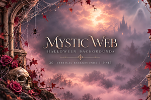 Mystic Halloween Web Backgrounds