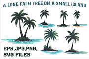 A lone palm tree standing bundle, an Illustration by Amazin_art (Thumbnail 1 of 7)